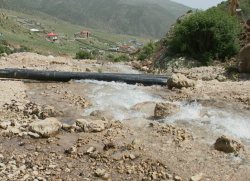 نبود سیل بند،كشاورزان روستای 'بوا' را گله مند كرده است