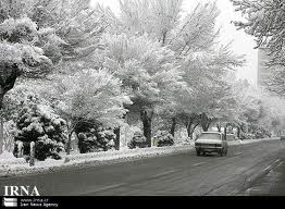 بارش برف و باران در محور های پرتردد خراسان رضوی