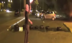 فیلم / بستن ميدان شهيد فاضل العبيدي