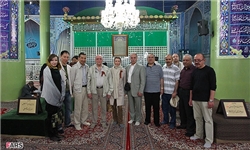 اعزام دانشجویان مینابی به مرقد امام