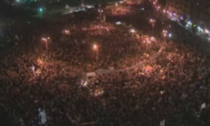فیلم / تجمع هزاران نفری در مصر