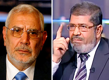 ابوالفتوح طرفداران خود را به حمايت از محمد مرسي فراخواند
