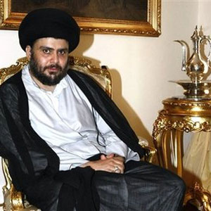 مقتدي صدر خواستار مداخله جامعه جهاني براي حل چالش هاي سياسي در عراق شد