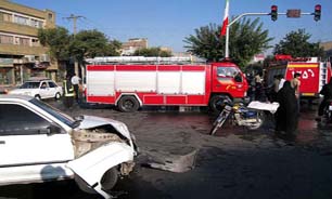 عبور از عرض اتوبان همت جان عابران پیاده را در دم گرفت