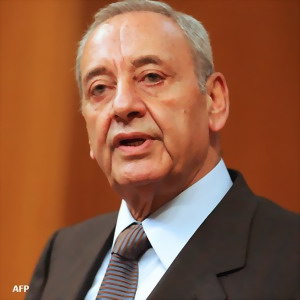 نبيه بري بر مخالفت خود با دخالت خارجي در سوريه تاکيد کرد