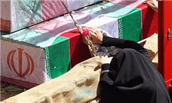 2 شهید گمنام در پادگان امام حسین(ع) همدان آرمیدند