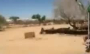 فیلم / حادثه اي تلخ براي يک بدل کار