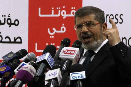 مرسی پیروز انتخابات مصر شد