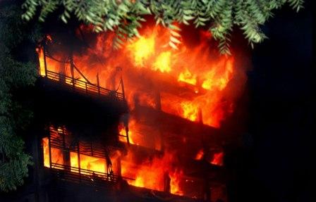 پنج مورد آتش سوزی در زمان برداشت محصولات زراعی كهگیلویه رخ داد