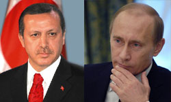 ديدار اردوغان با پوتين