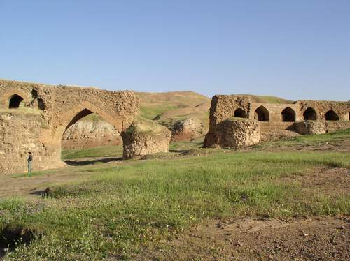آغاز كار مرمت پل تاریخی گاومیشان ایلام