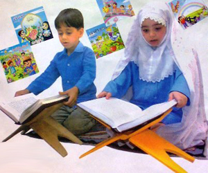 مشارکت دانش آموزان گیلانی در آیین معنوی اعتکاف