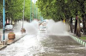 زیان های ناشی از رگبارهای تابستانی و جاری شدن سیلاب در گیلان