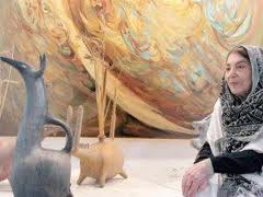 معرفی آثار منصوره حسینی در کاخ نیاوران