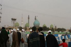 پیاده روی طلاب ، به سمت مسجد مقدس جمکران