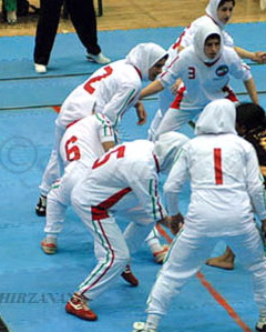 اعزام تیم قم به مسابقات کبدی بانوان کشور