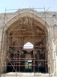 مرمت مسجد تاریخی ملک بن عباس بندرلنگه