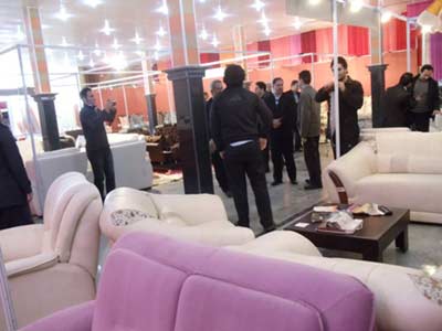 گشایش چهارمین نمایشگاه بین المللی مبلمان قائمشهر