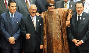 ثروت چندين ميليارد دلاري خانواده هاي قذافي،‌ مبارک و بن علي