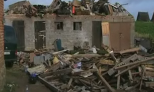 فیلم / گردباد عجيب وغريب در لهستان