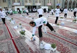 پذيرايي از يك ميليون روزه‌دار در طرح اكرام رضوي