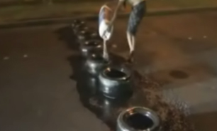 فیلم / درگيري جوانان انقلابي و مزدوران رژيم آل خليفه
