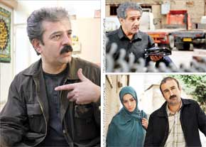 بازیگری که برای رضایت گرفتن تلاش می کند