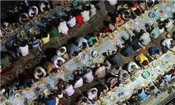 سفره احسان 3 کیلومتری در نمین پهن شد