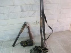 سه شكارچی متخلف در قم دستگیر شدند