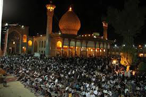 مراسم احياي شب قدردر سومين حرم اهل بيت (ع)