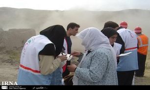 آماده باش کامل جمعیت هلال احمر آذربایجان  برای کنترل حوادث احتمالی و پس لرزه های زلزله شدید شمال غرب کشور