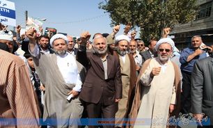 حضور در راهپیمایی روز قدس لبیک به امام خمینی (ره)