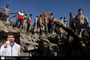 قهرمان کشتی فرنگی جهان متولی جمع آوری کمک های مردمی برای زلزله زدگان