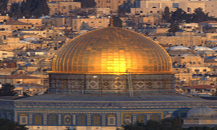 برپایی نماز عید فطر در مسجدالاقصی