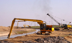 کارون در مقطع اهواز لایروبی می‌شود