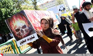 حضور پر شکوه مسلمانان در راهپیمایی بزرگ روز قدس، ندای نابودی استکبار جهانی