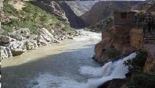 رودخانه خروشان سیروان کجاست؟