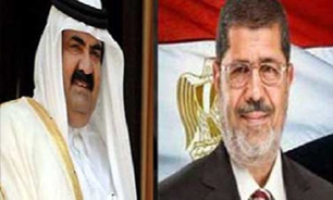 عصبانيت امير قطر از مرسي