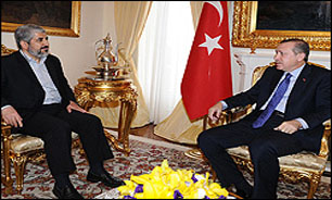 ديدار خالد مشعل با اردوغان