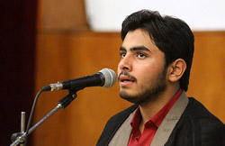 حضور نابغه ی قرآنی در بین زندانیان کرمان