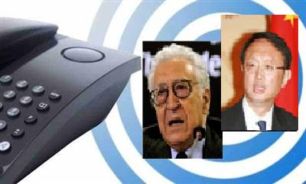 گفتگوي وزير خارجه چين با اخضر ابراهيمي پيرامون سوريه
