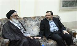 نشست صميمي استاندار قم با توليت آستان مقدس حضرت معصومه(س)