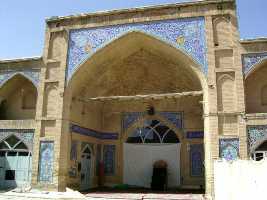 آغاز مرمت مسجد جامع سامان در شهرستان شهركرد