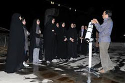 آسمان شب کویر در رصد دانشجویان کشور