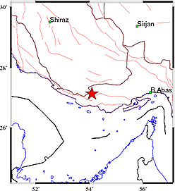 زمين لرزه در هرمزگان+جزئيات
