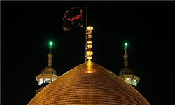 برگزاری مراسم سوگواری در حرم حضرت معصومه(س)