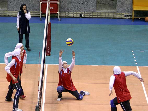 شکست تیم والیبال بانوان ایران مقابل ژاپن