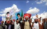 واکنش نمازگزاران زنجانی در اعتراض به فیلم موهن آمریکایی