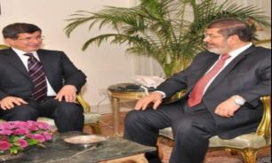 ديدار مرسي و داود اوغلو در قاهره