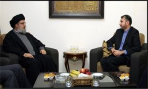 دیدار معاون وزير خارجه کشورمان با سید حسن نصرالله